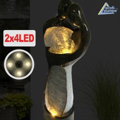 B-Ware Gartenbrunnen SWEETHEART mit LED-Licht 