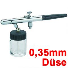 Airbrushpistolen Set Profi-AirBrush x-Action-Gun 188k D 0,35 0,25