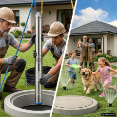 3 Zoll Tiefbrunnenpumpe BRUNNEN-STAR 250-10-230V