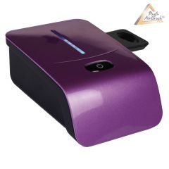 Profi-AirBrush Set Carry IV-TC violett - ideal für  Einsteiger!