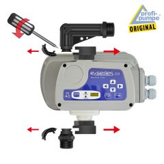 Pumpensteuerung STEADYPRES® 8,5Amp M/M - 230V - 1*230V/1*230V - wassergekühlter Inverter-Automatic-Pump-Controller unverkabelt