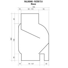 Regentonne Eichenfass 450L zzgl. Fallrohrfilter T33 / T50 - Auswahl